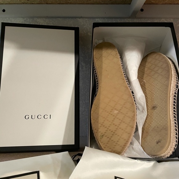 HOT SUMMER BLACK GUCCI ESPADRILLES - Picture 8 of 15